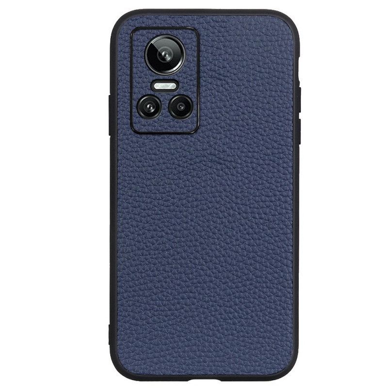 Θήκη Realme GT Neo 3 Γνήσιο Δέρμα Litchi Texture